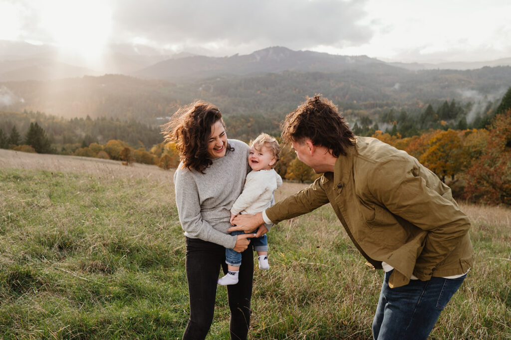 family session in oregon 