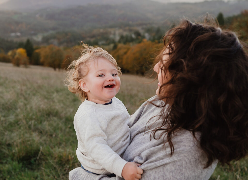 mom and son photos pnw 