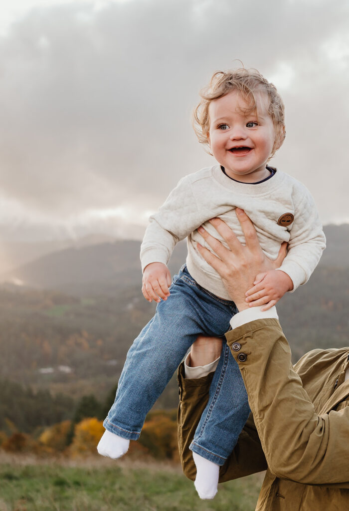 baby photo session oregon 