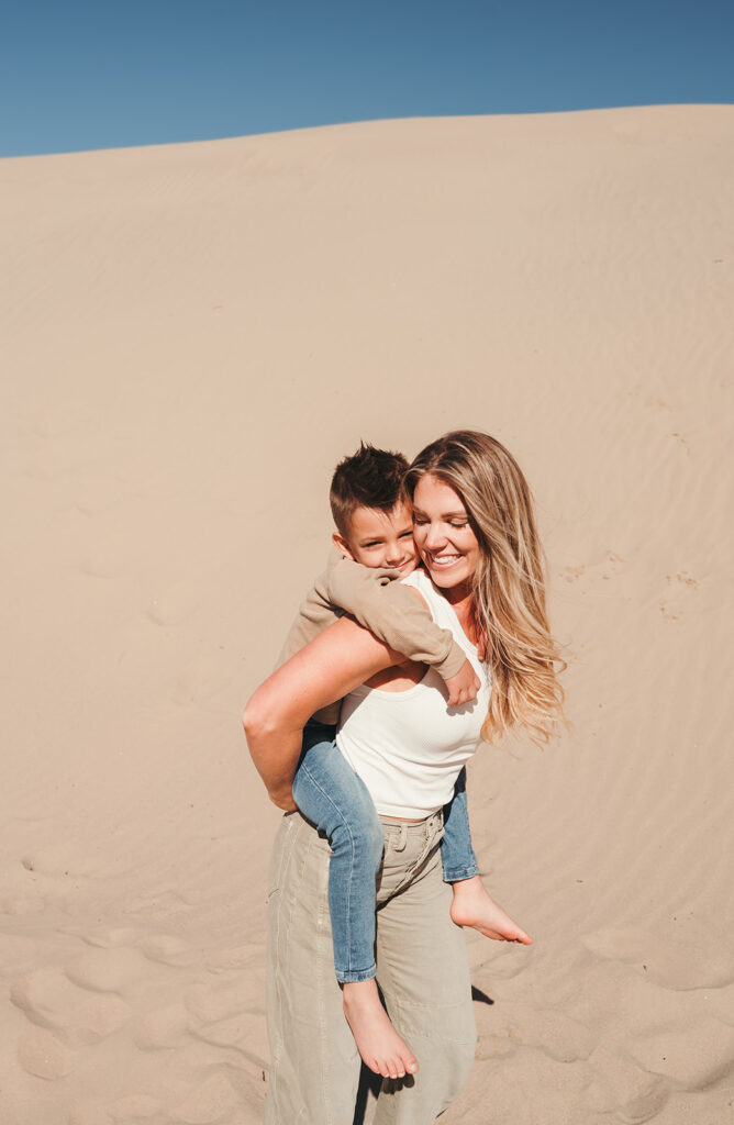 family photos at the coast 