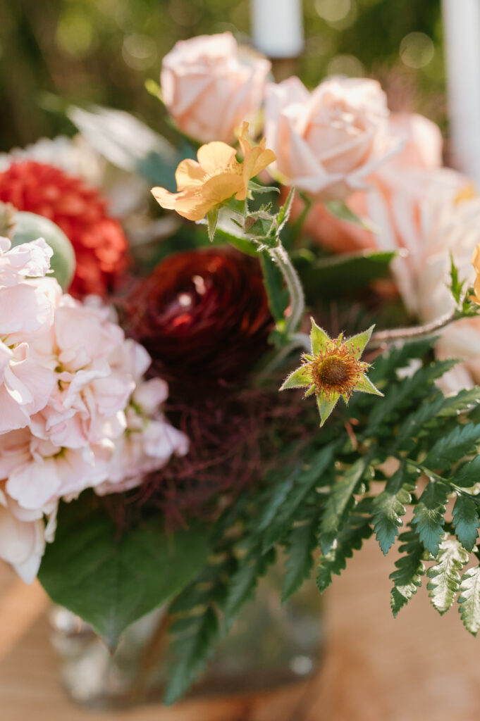 reception table centerpiece 