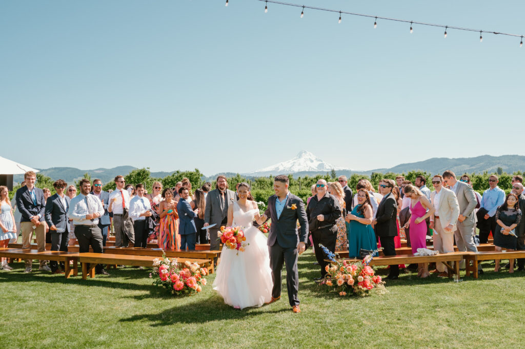 Wedding Ceremony at the Orchard